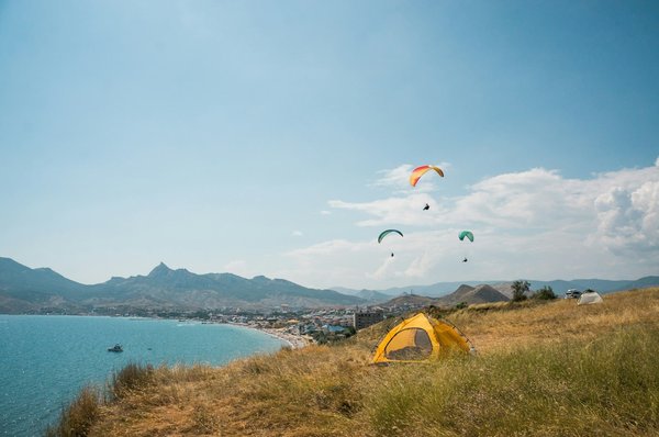Séance de vol inédit : Une parapente sur Annecy !